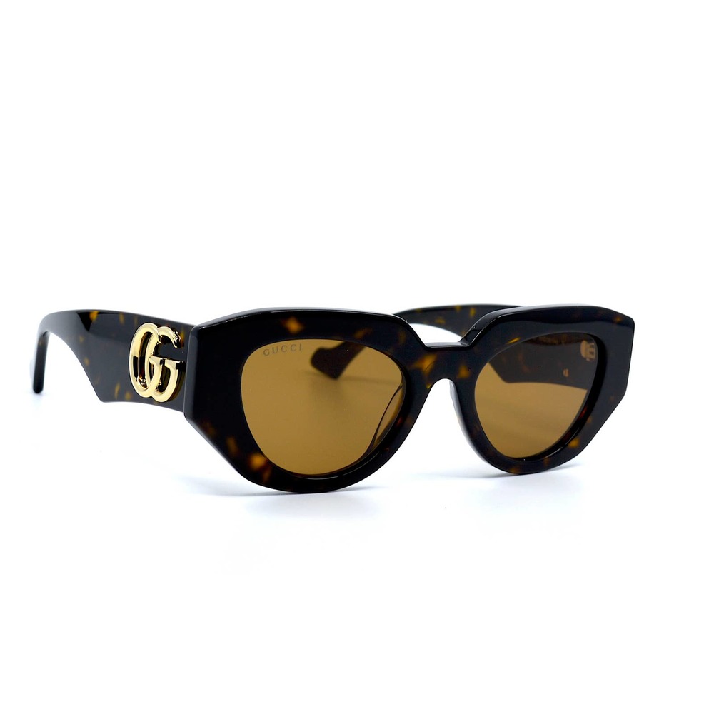 COPY - GUCCI GG1421S 002 HAVANA BROWN AUTHENTIC SUNGLASSES